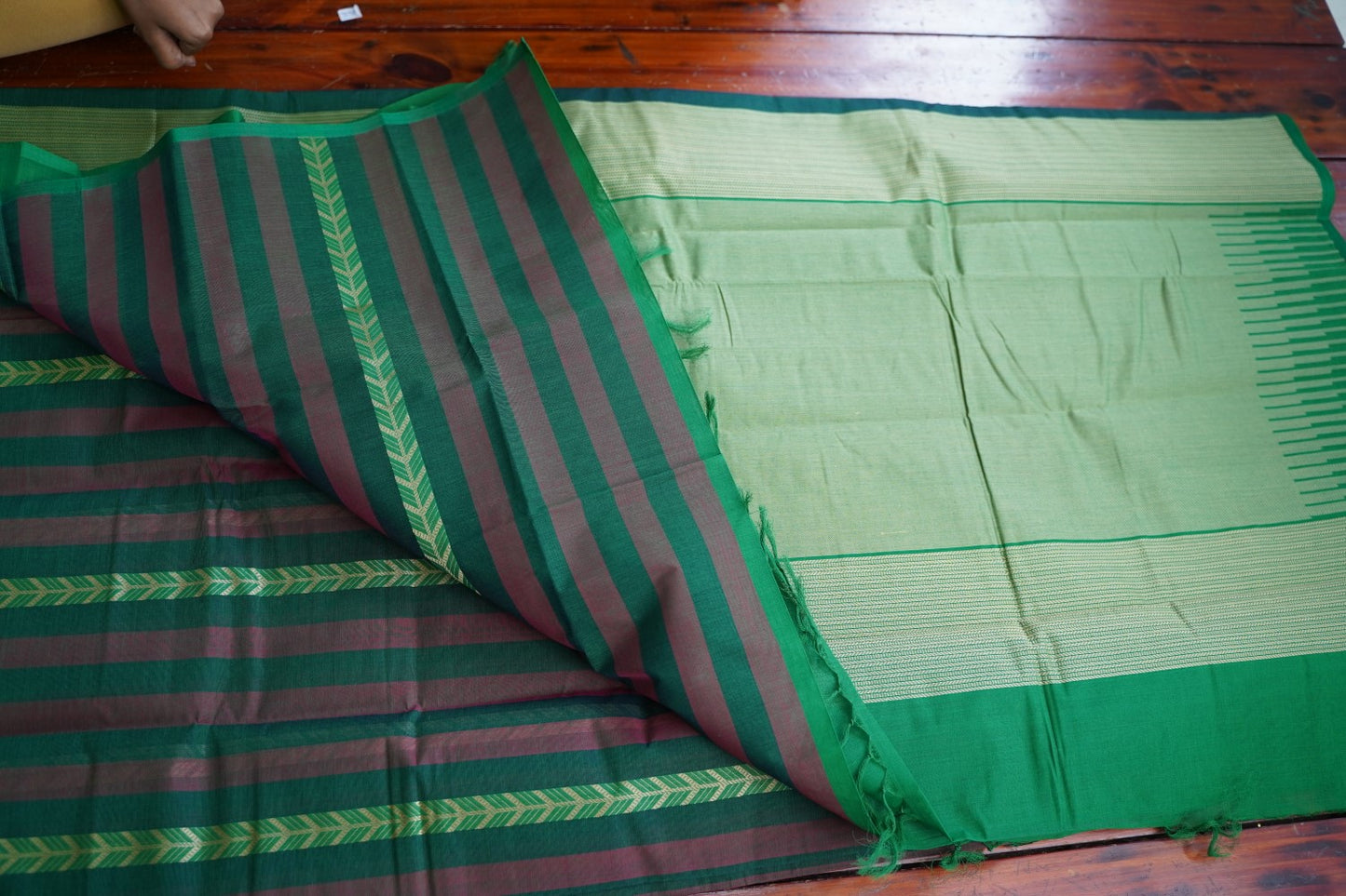 Kanchi handloom Cotton Saree PC17386