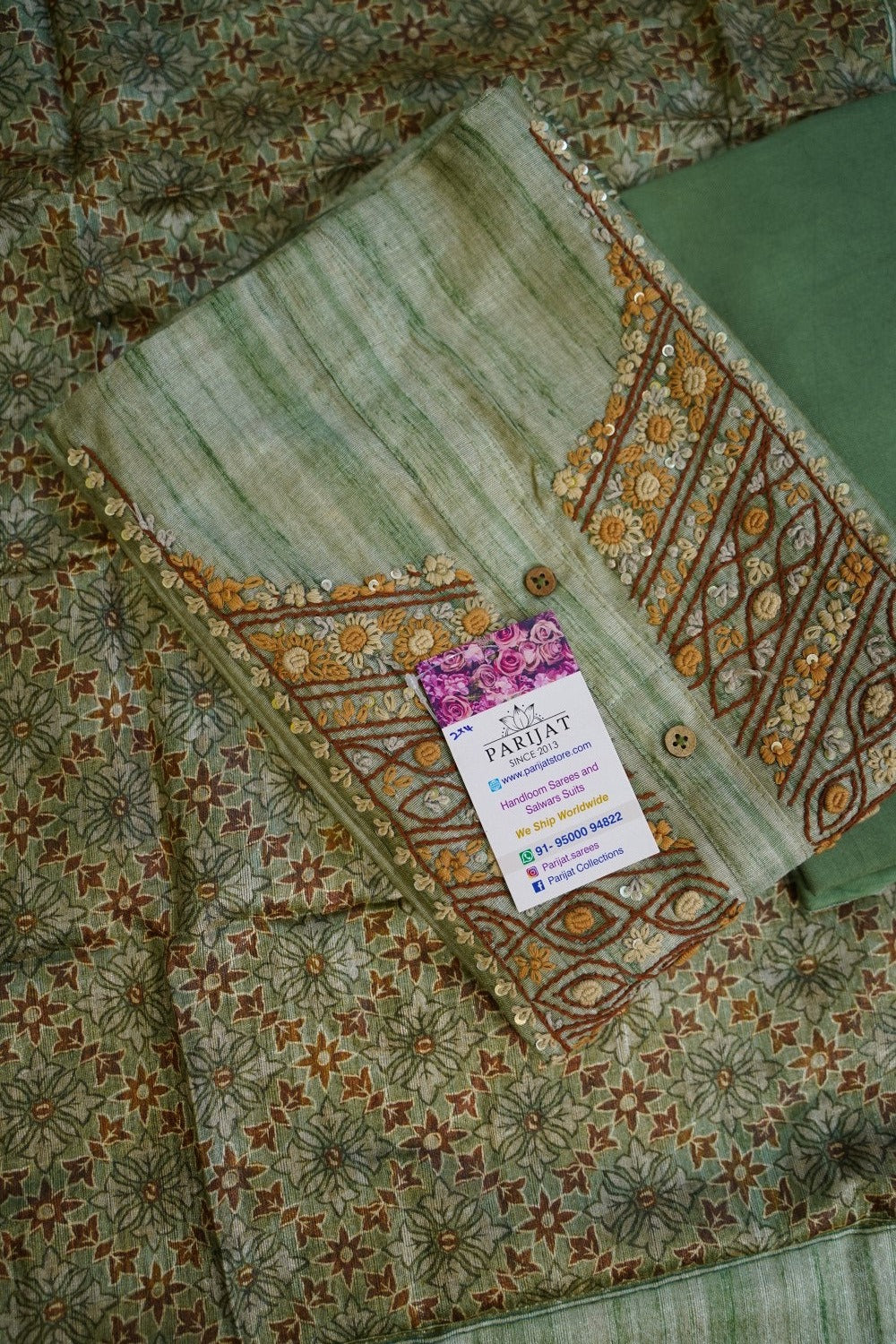 Linen cotton Salwar Material PC11619