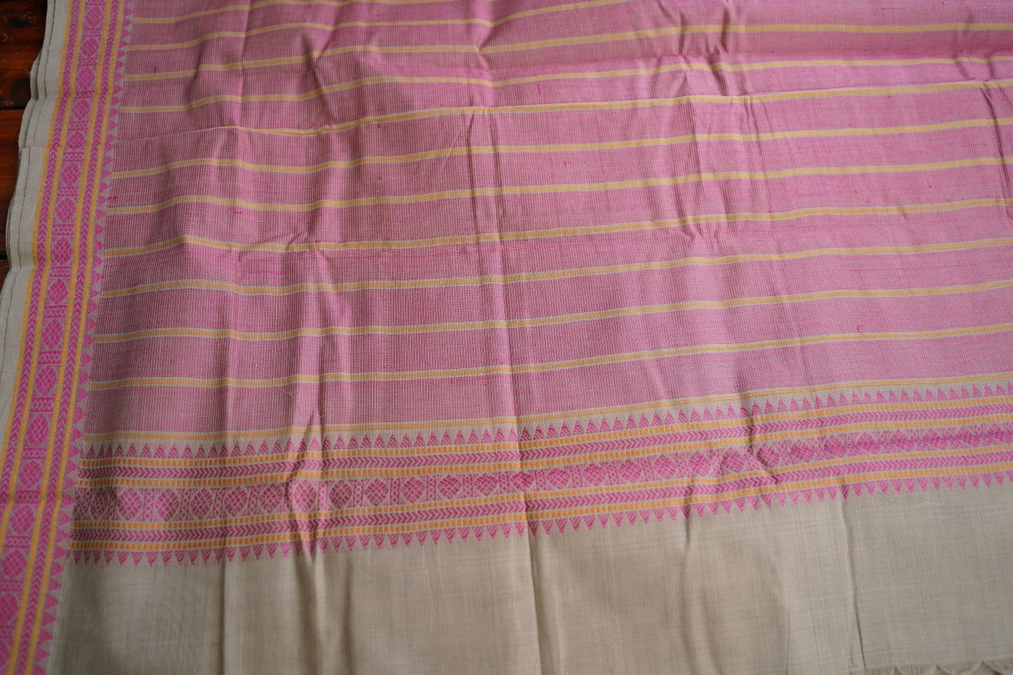 Kanchi handloom Cotton Saree PC17395