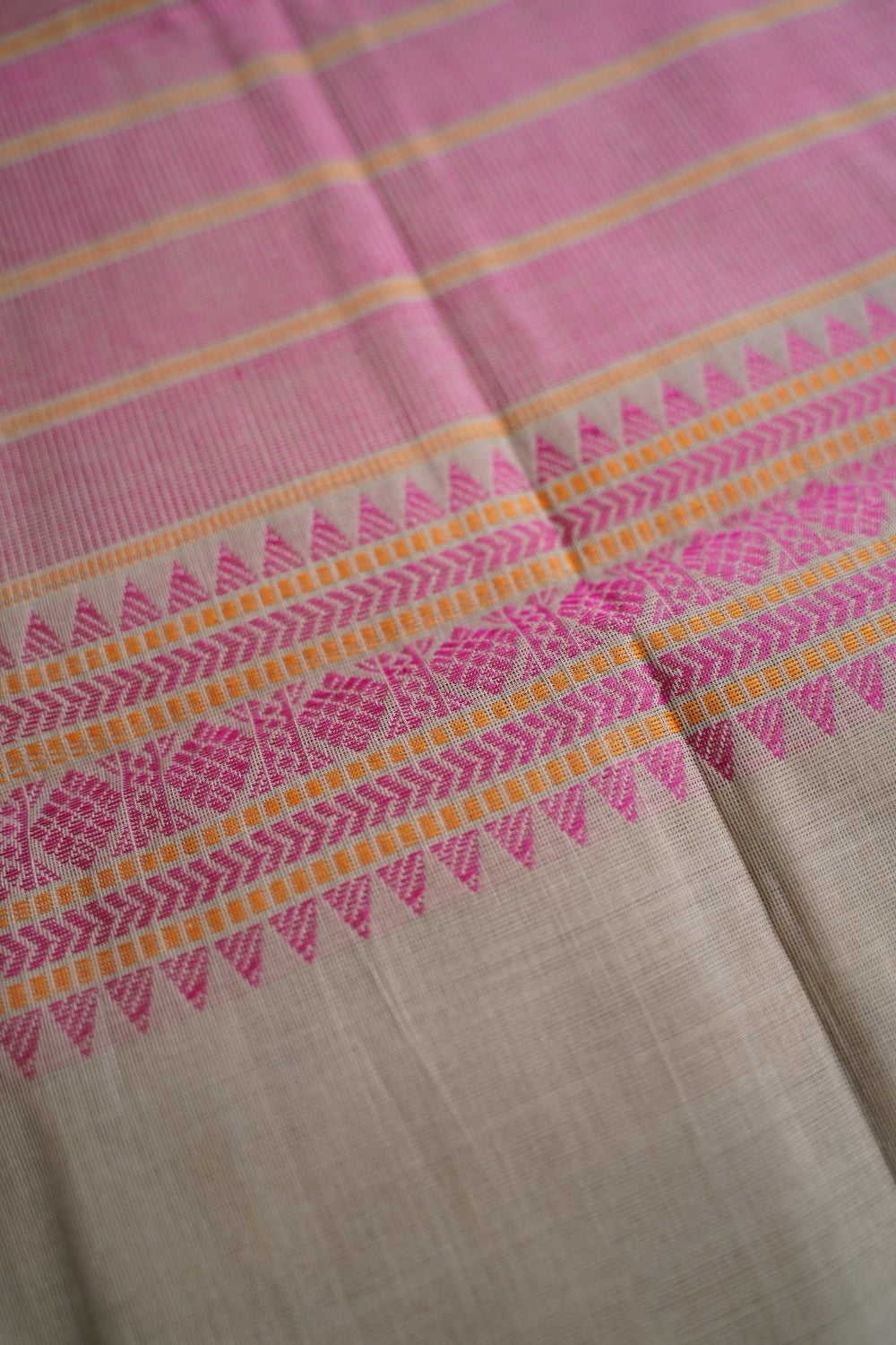 Kanchi handloom Cotton Saree PC17395