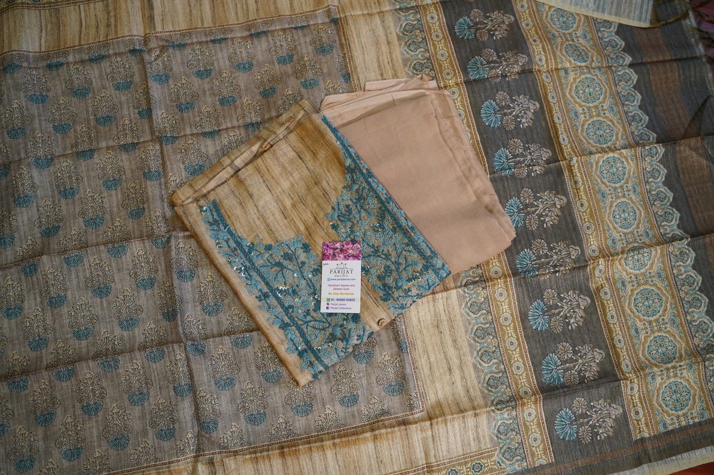 Linen Cotton Salwar Material PC11641
