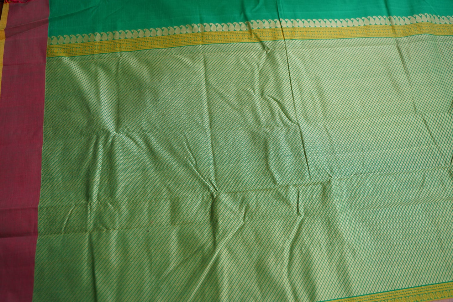 Kanchi handloom Cotton Saree PC17394