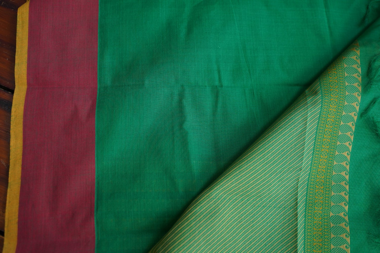 Kanchi handloom Cotton Saree PC17394