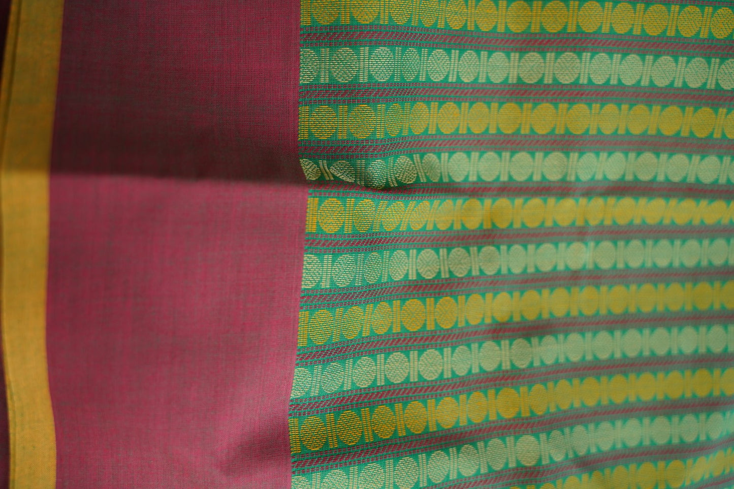 Kanchi handloom Cotton Saree PC17394