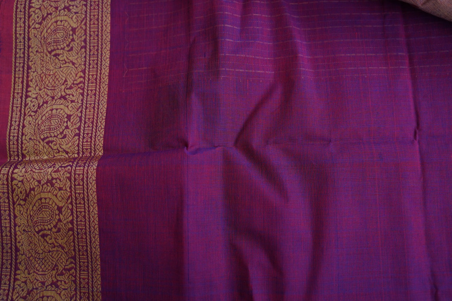 Kanchi handloom Cotton Saree PC17370