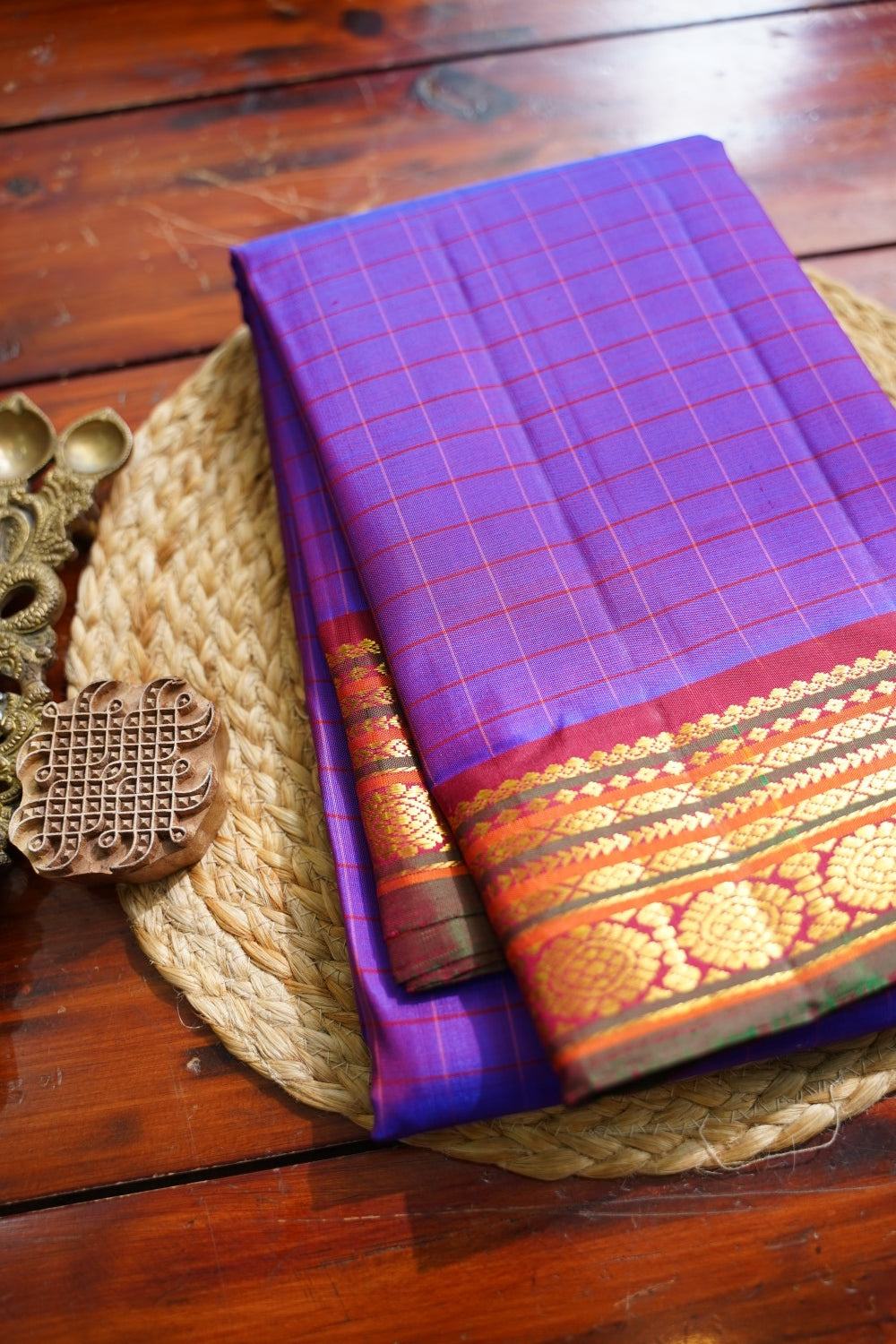 Pure Kanchi Silk Saree PC18440