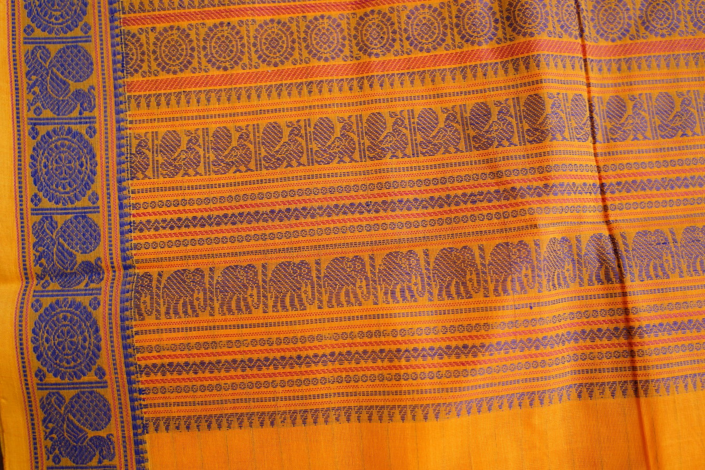 Kanchi handloom Cotton Saree PC17408