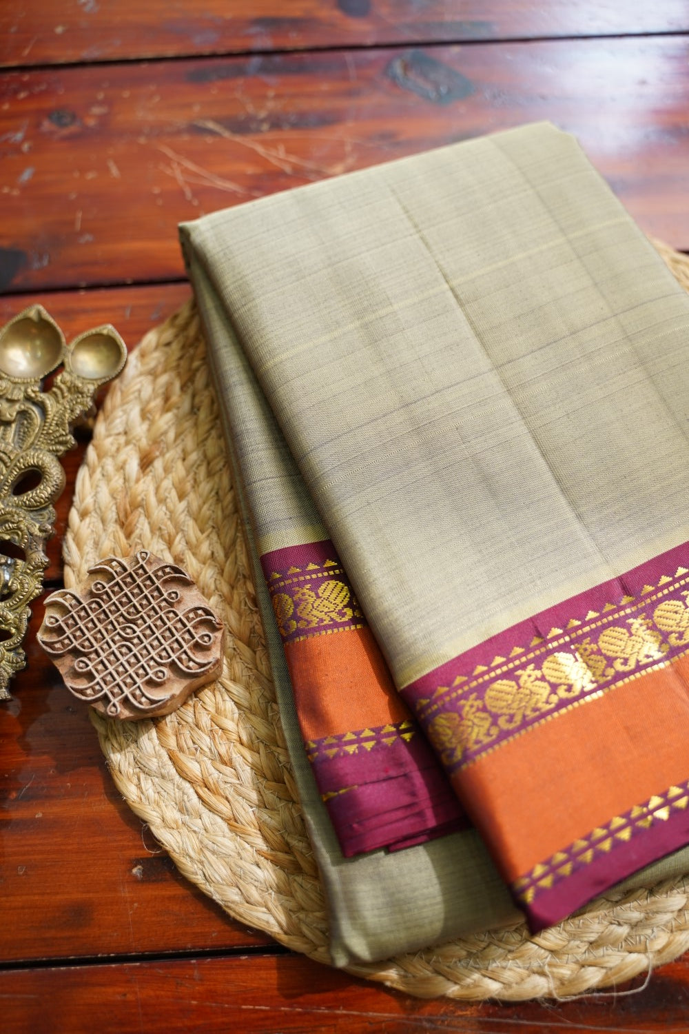 Pure Kanchi Silk Saree PC18443