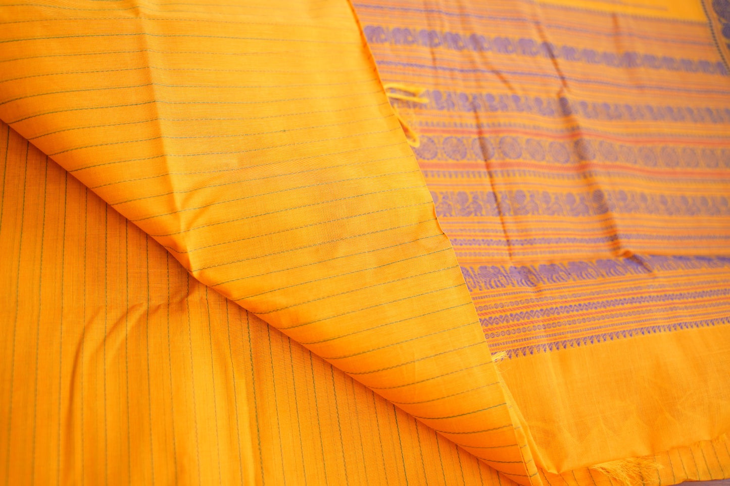 Kanchi handloom Cotton Saree PC17408