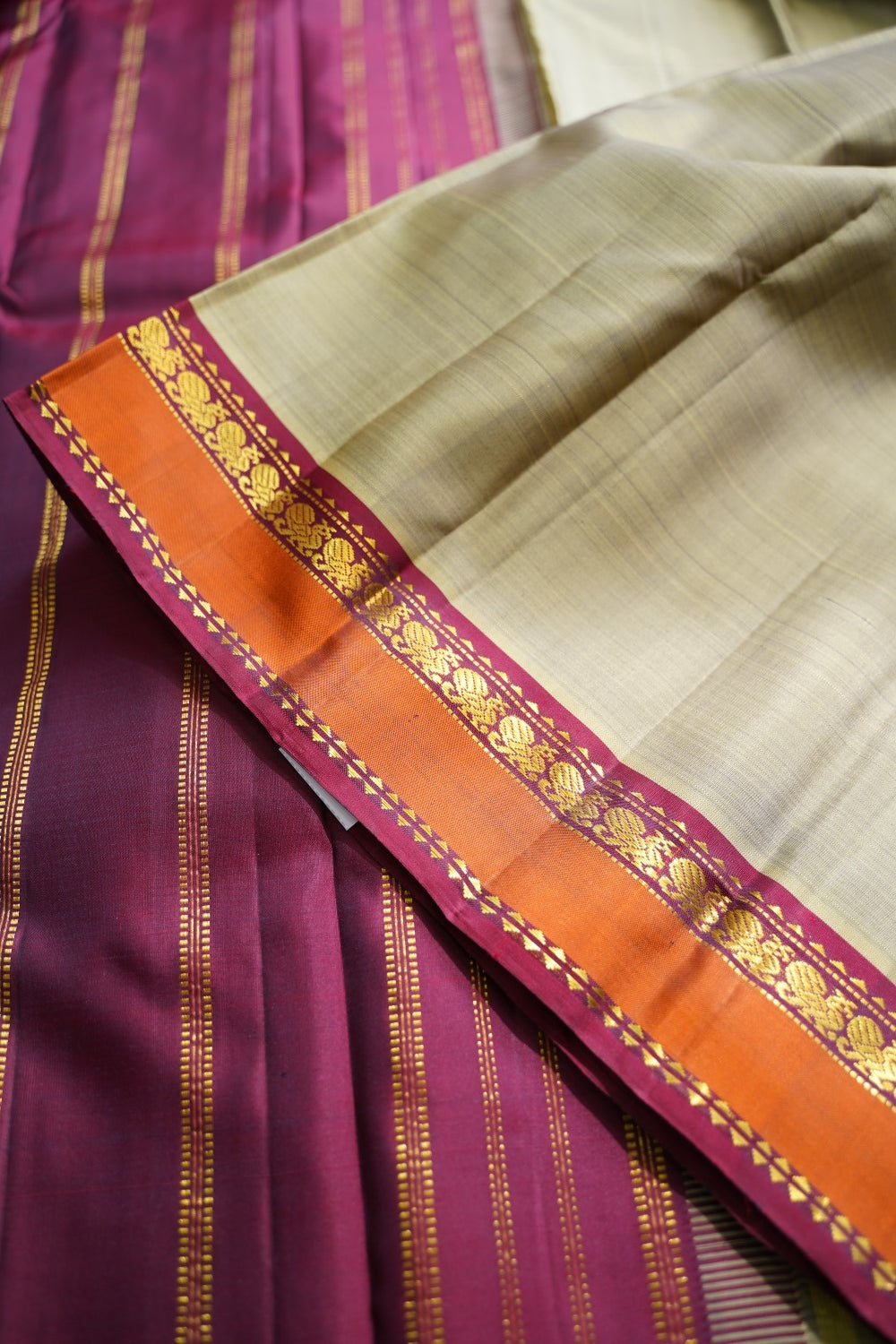 Pure Kanchi Silk Saree PC18443