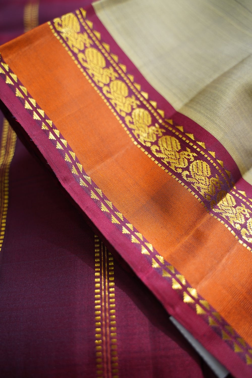 Pure Kanchi Silk Saree PC18443