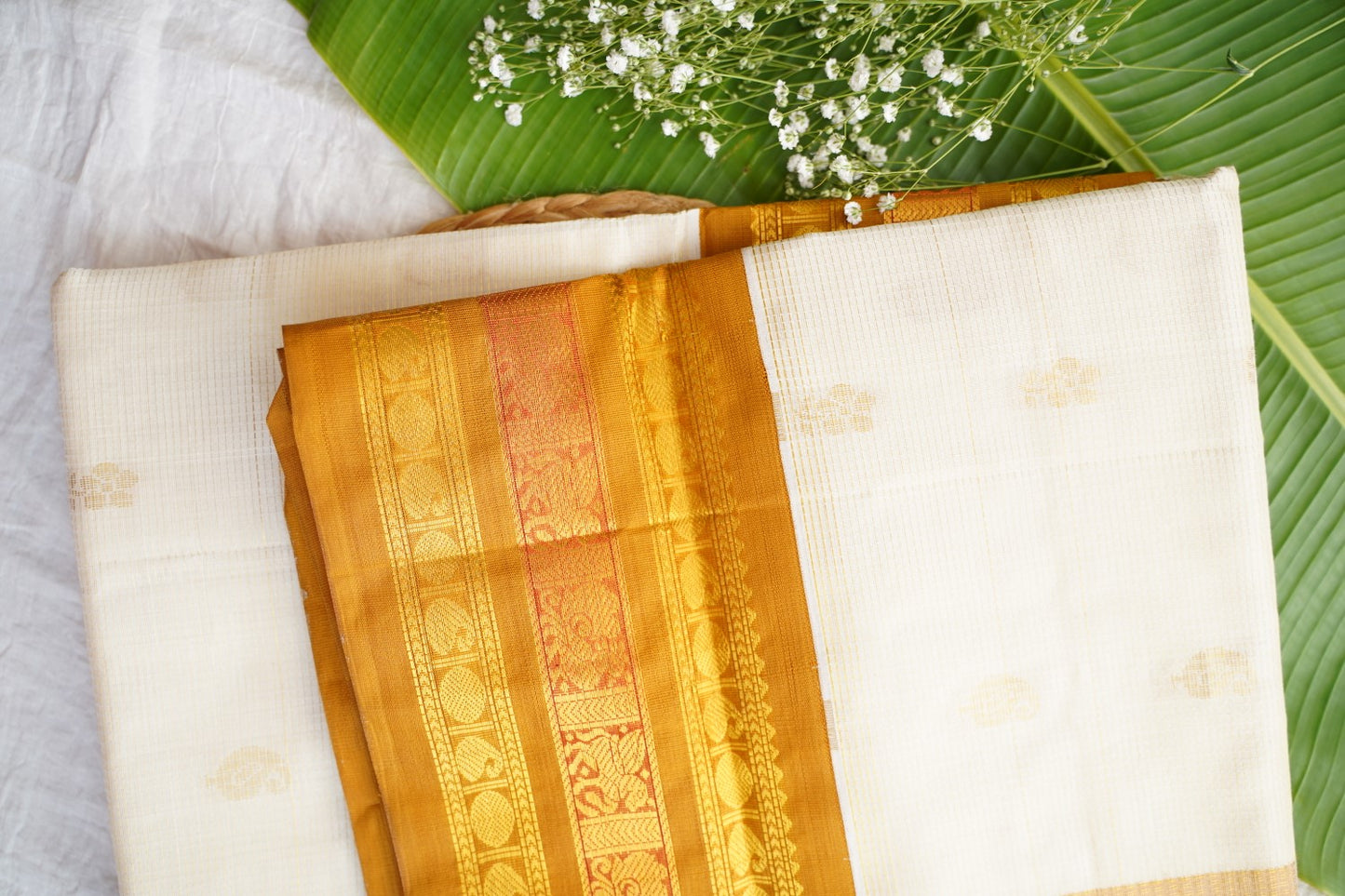 Kanchi Handloom Silk Cotton Saree pc16310