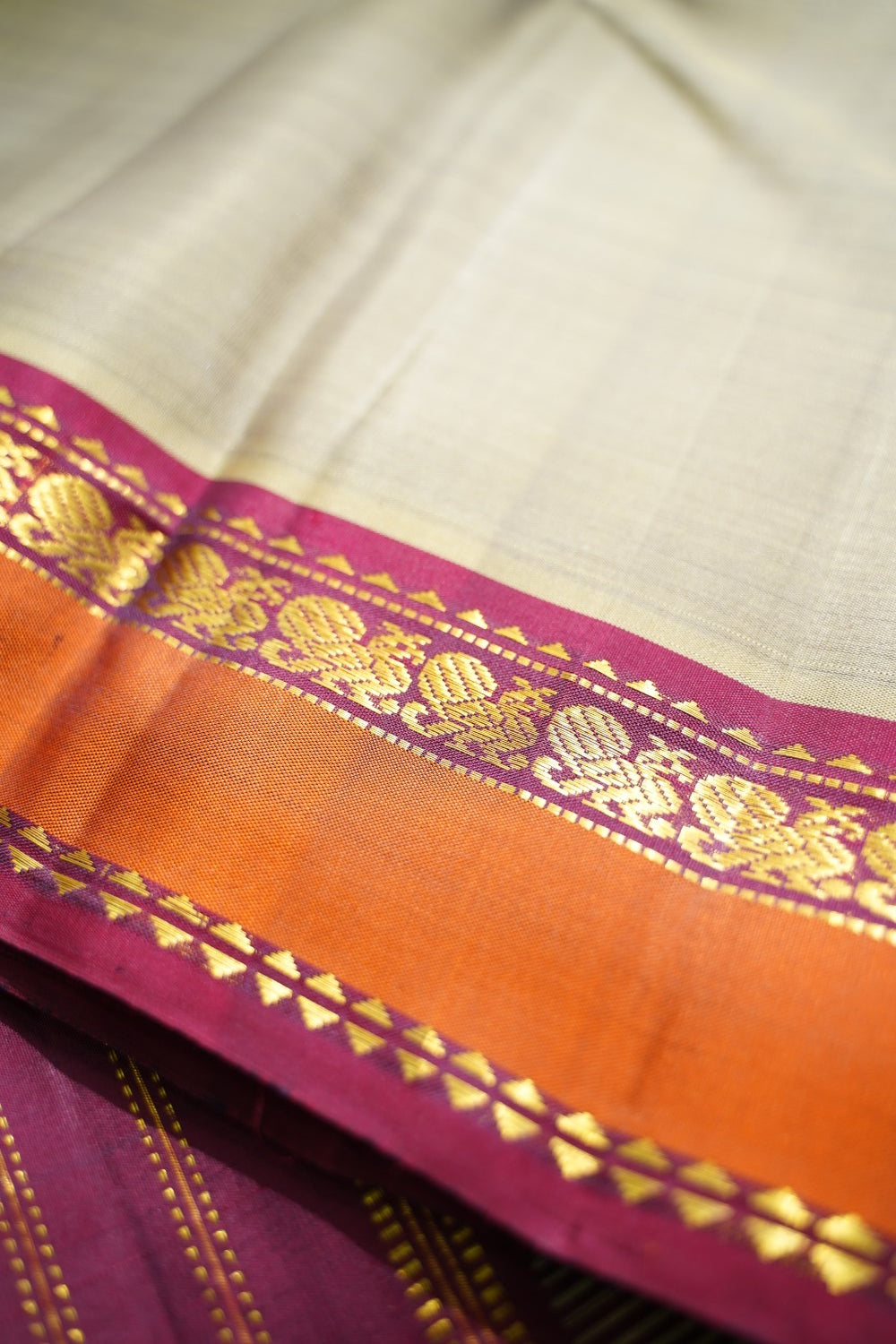 Pure Kanchi Silk Saree PC18443
