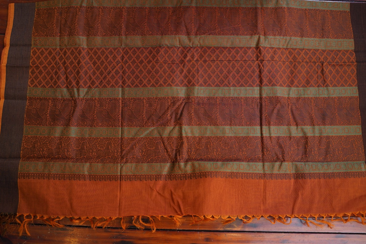 Kanchi handloom Cotton Saree PC17372