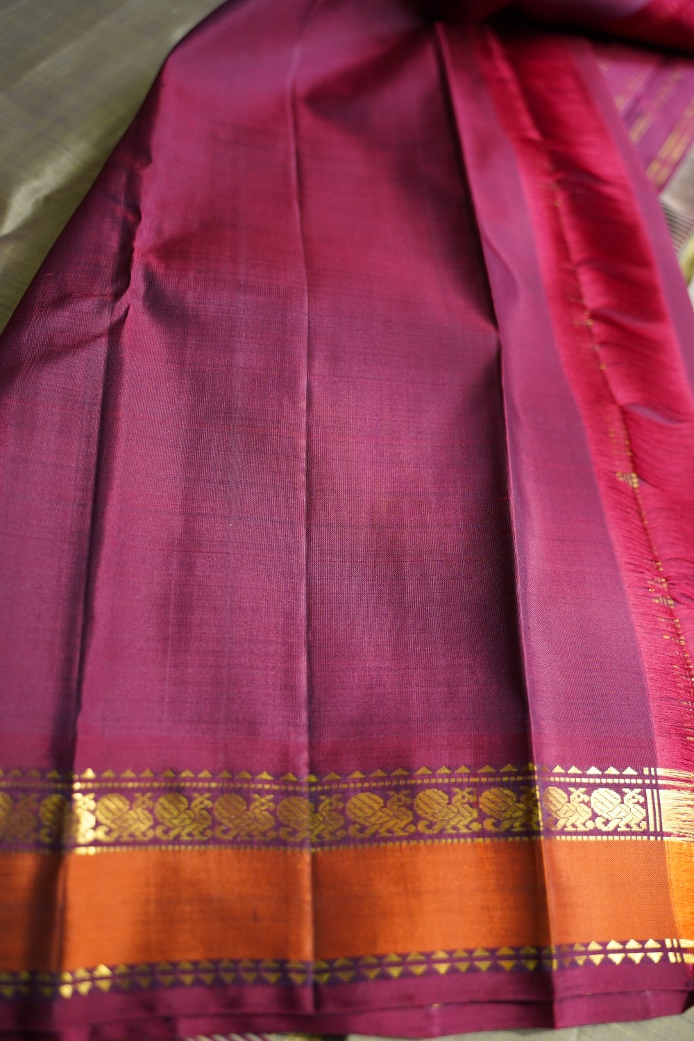 Pure Kanchi Silk Saree PC18443