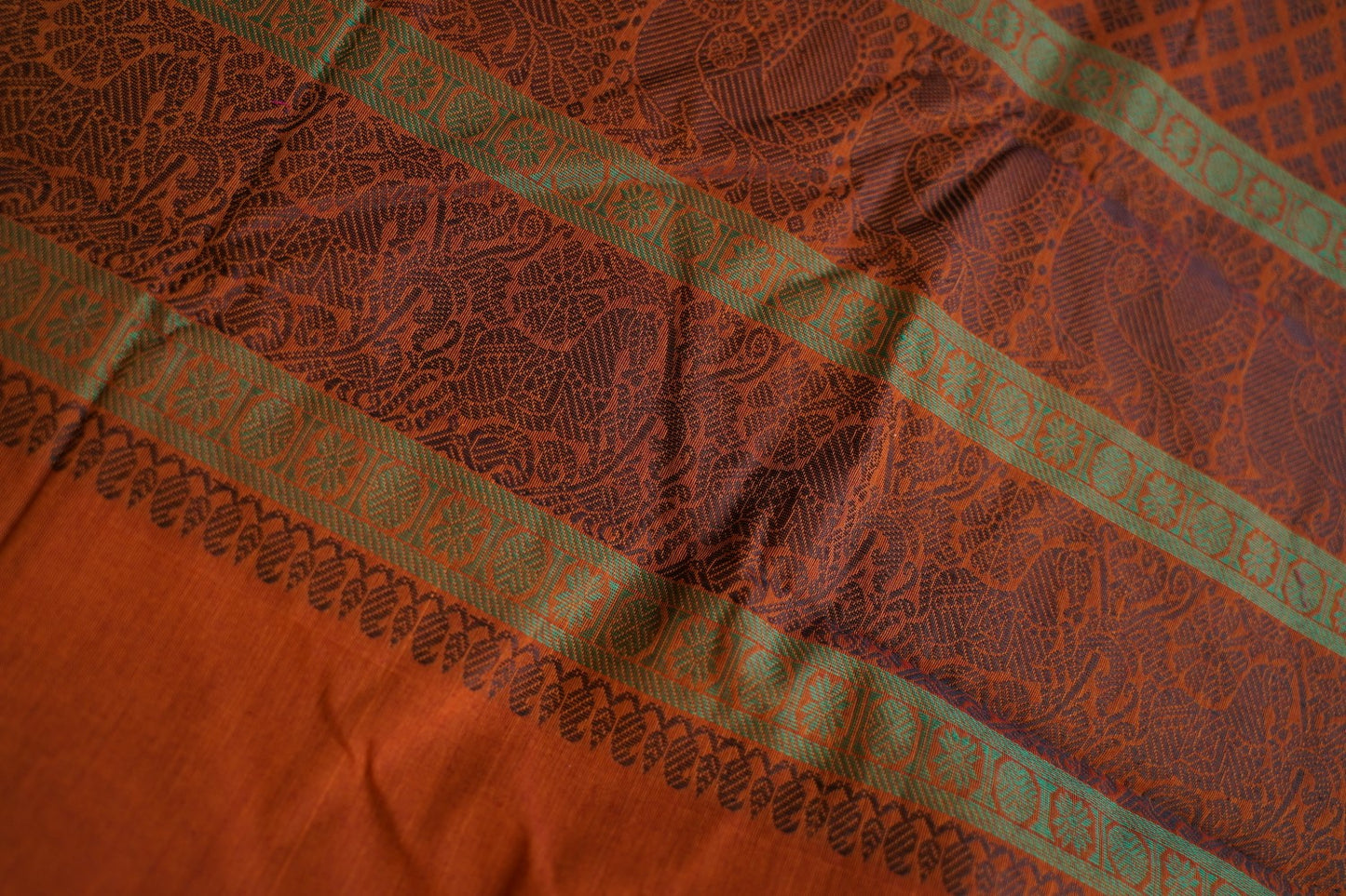 Kanchi handloom Cotton Saree PC17372