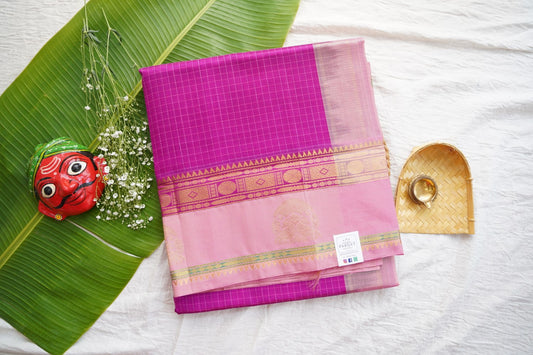 Kanchi Handloom Silk Cotton Saree-PC16329
