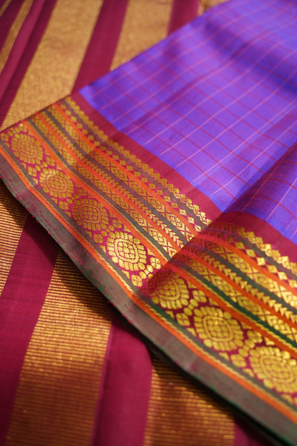 Pure Kanchi Silk Saree PC18440