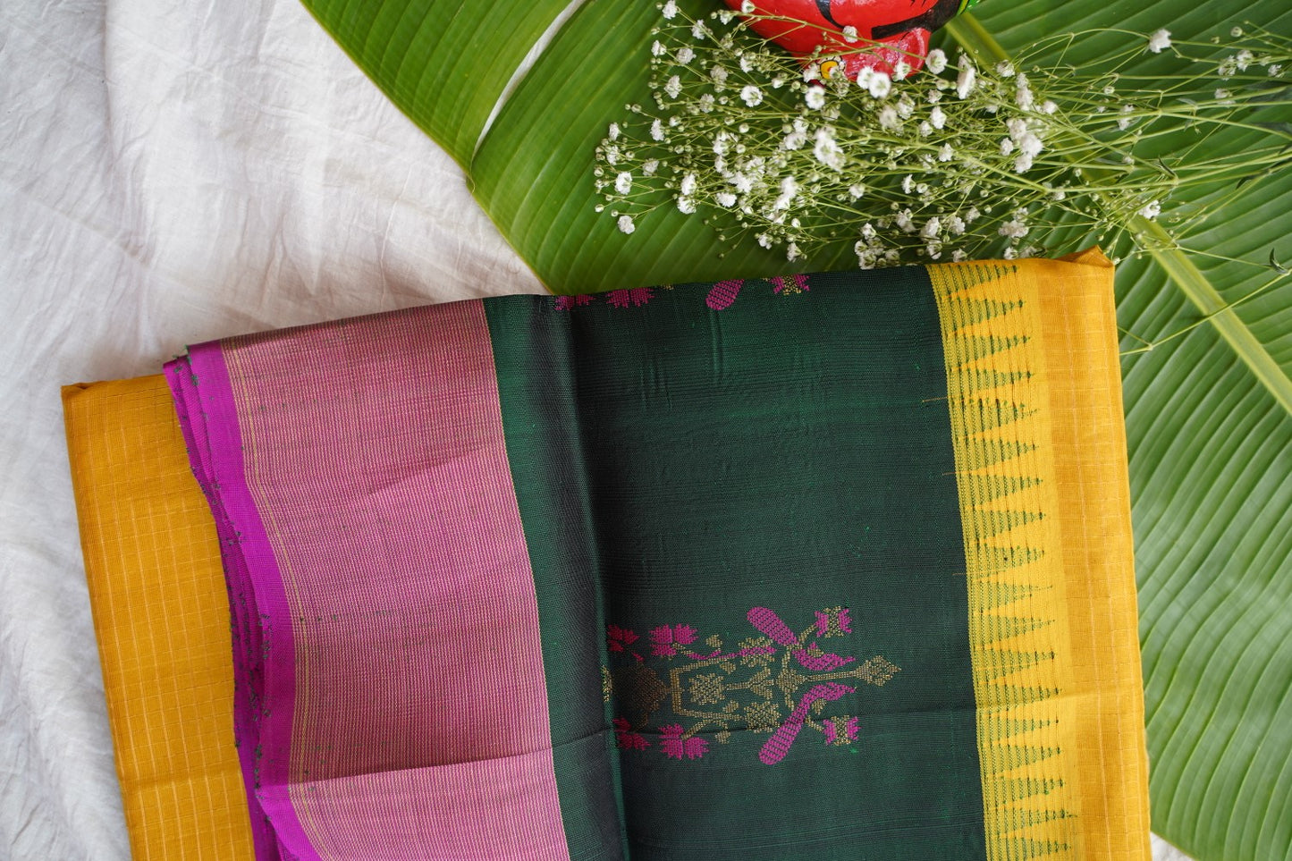 Kanchi Handloom Silk Cotton Saree-PC16315