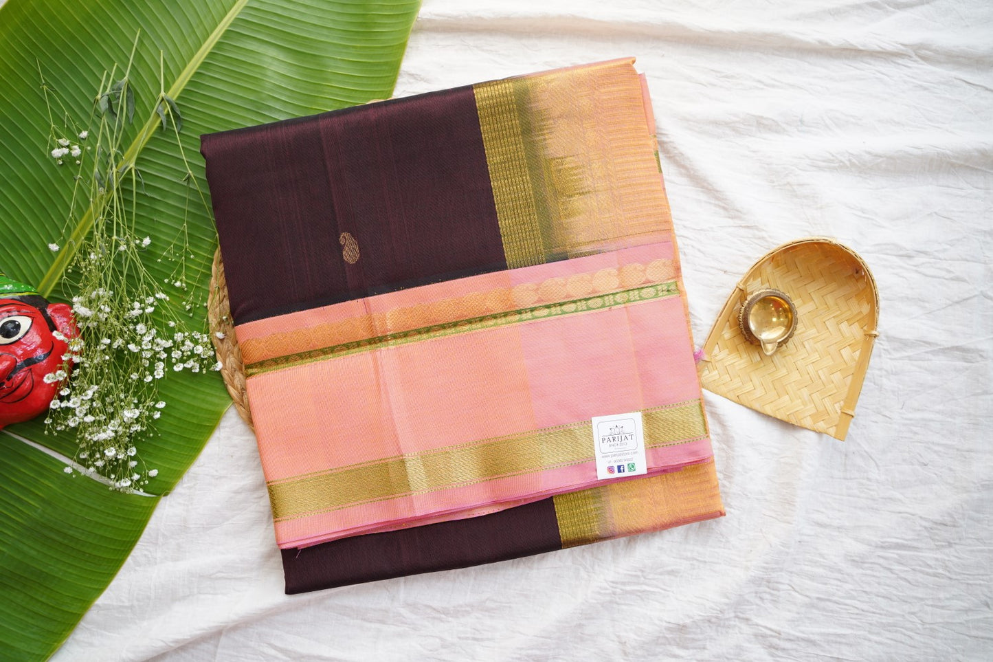 Kanchi Handloom Silk Cotton Saree pc16313