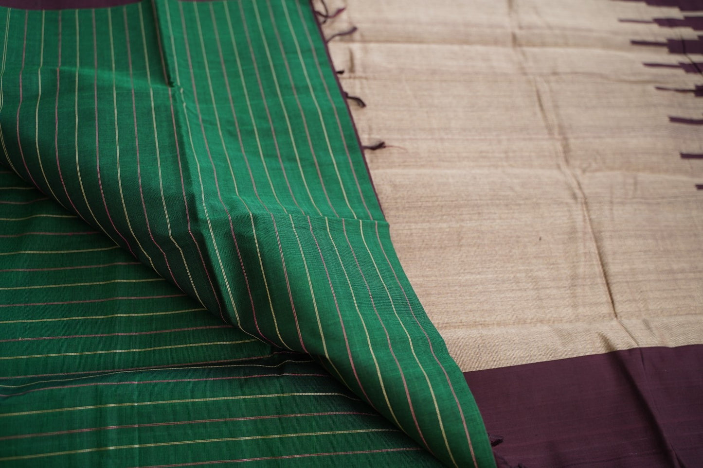 Kanchi handloom Cotton Saree PC17402