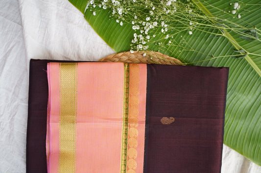 Kanchi Handloom Silk Cotton Saree pc16313