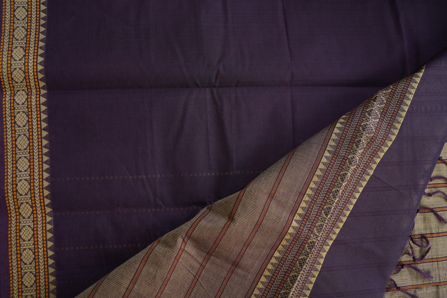 Kanchi handloom Cotton Saree PC17384
