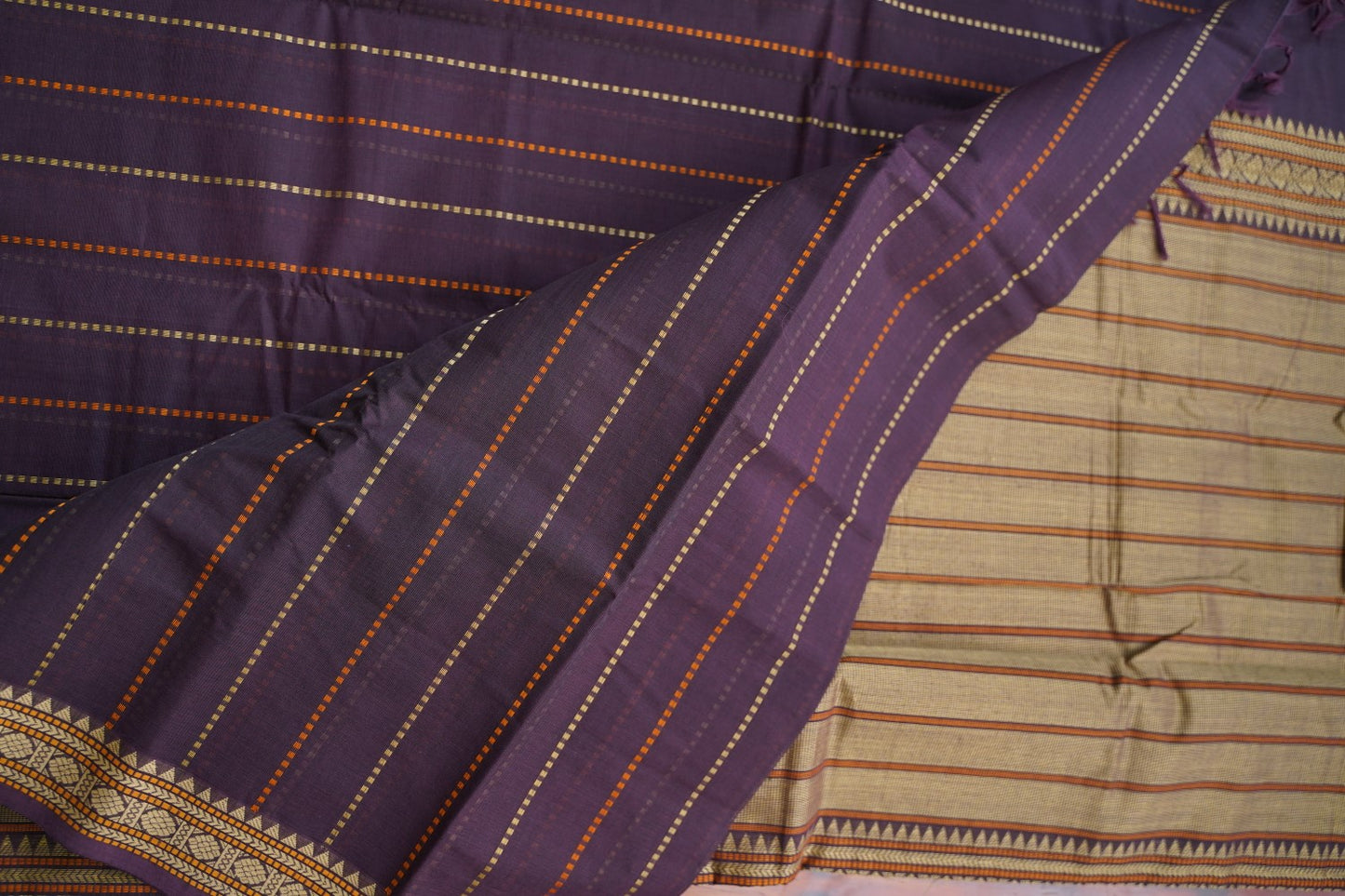 Kanchi handloom Cotton Saree PC17384