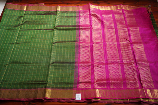 10 yards Kanchi Handloom Silk Cotton Saree PC11102