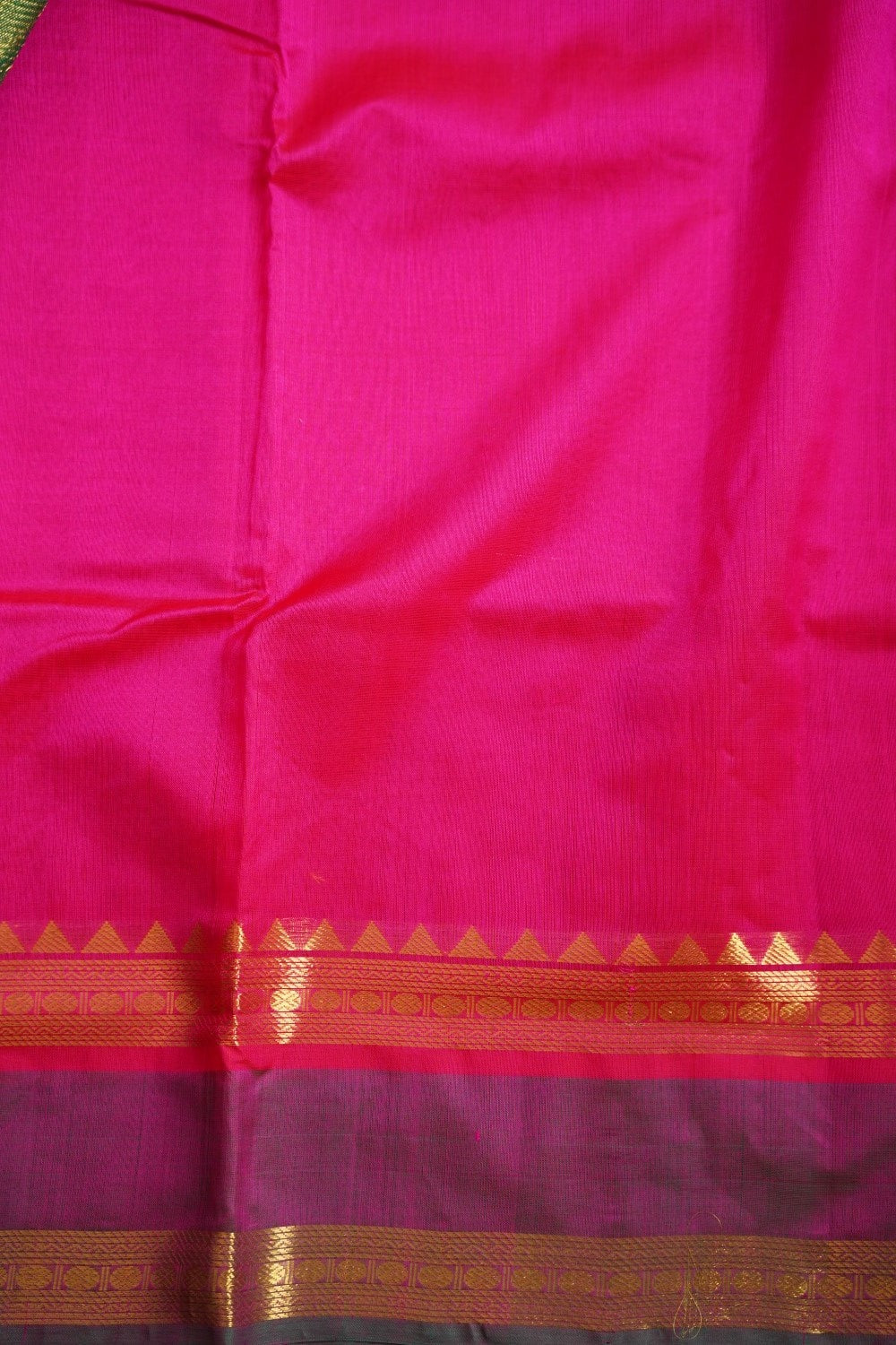 10 yards Kanchi  Handloom Silk Cotton Saree PC11098