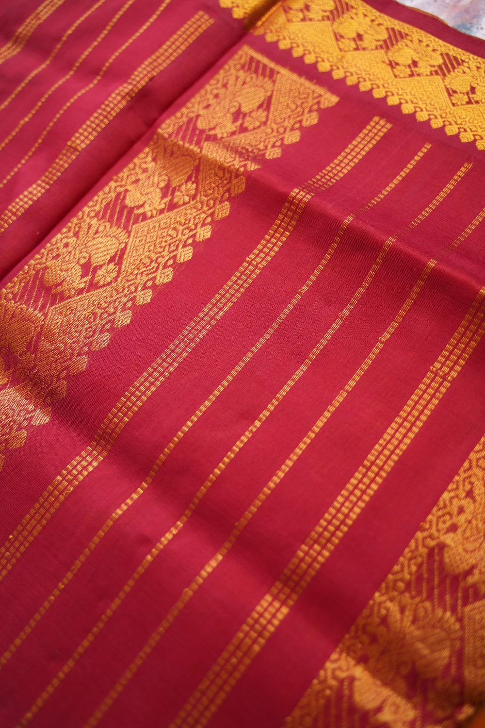 Kanchi Silk Cotton Saree PC18450