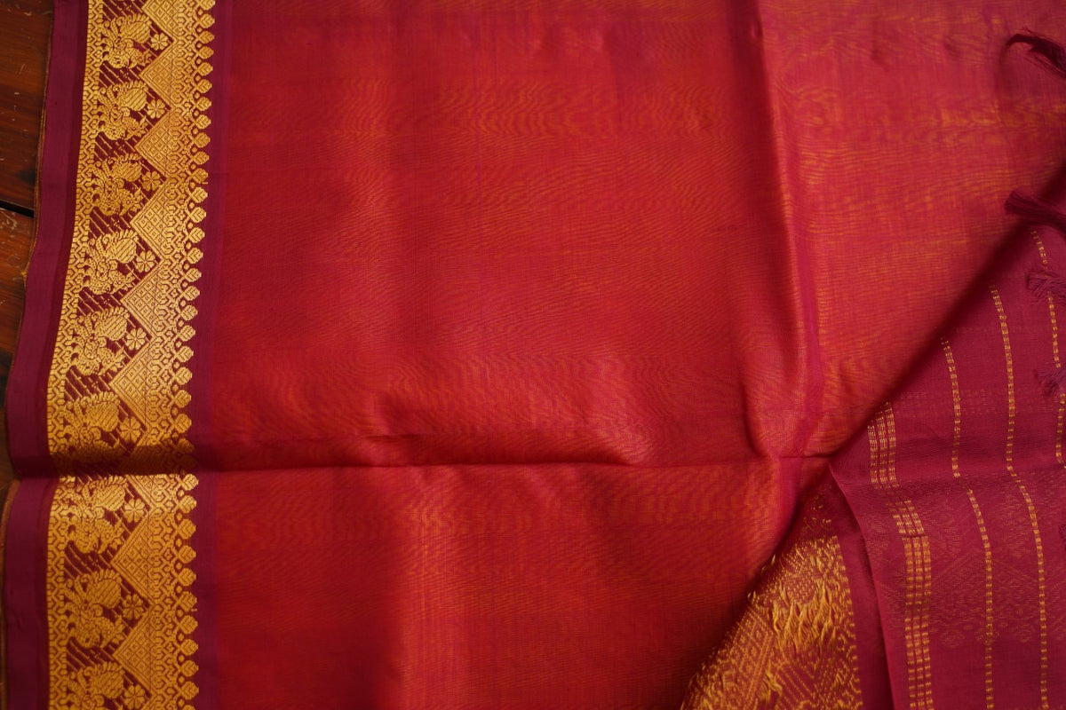 Kanchi Silk Cotton Saree PC18450