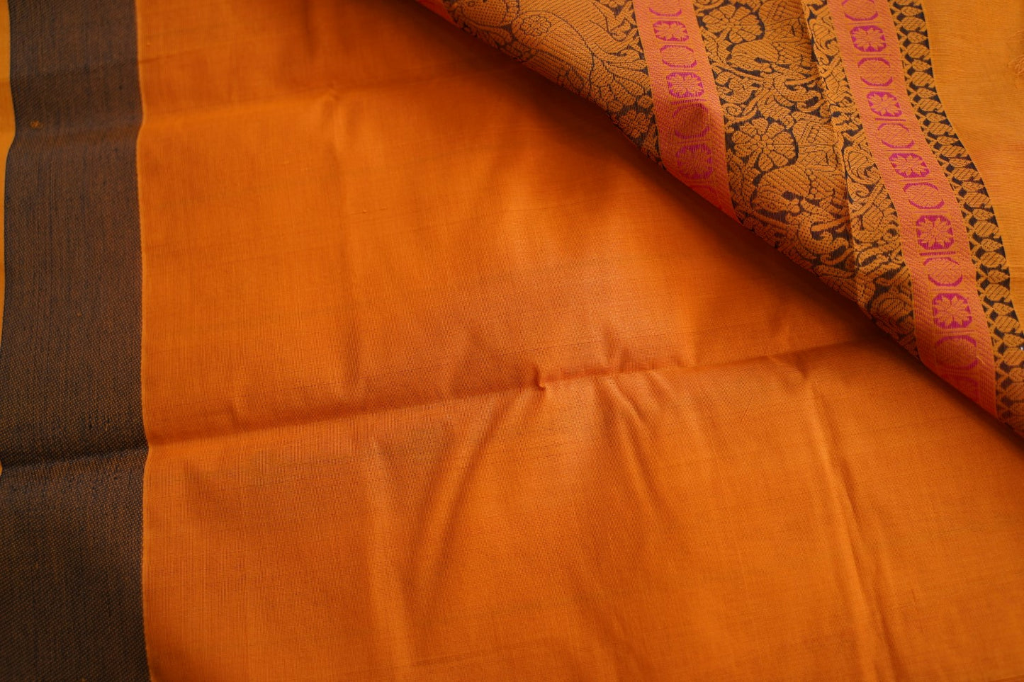 Kanchi handloom Cotton Saree PC17376