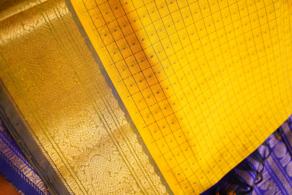Kanchi Silk Cotton Saree PC18454