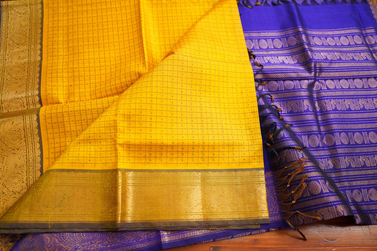 Kanchi Silk Cotton Saree PC18454