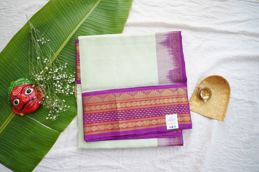 Kanchi Handloom Silk Cotton Saree pc16321