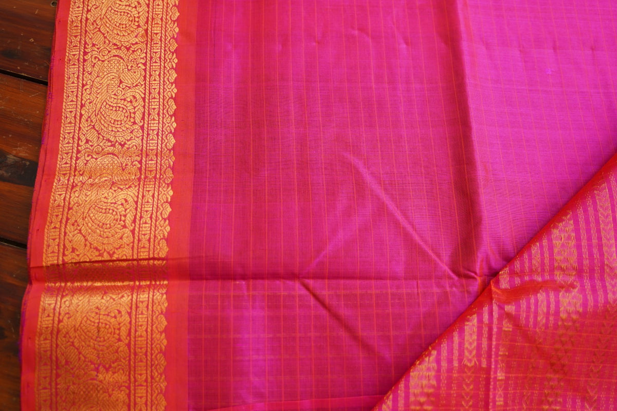 Kanchi Silk Cotton Saree PC18453
