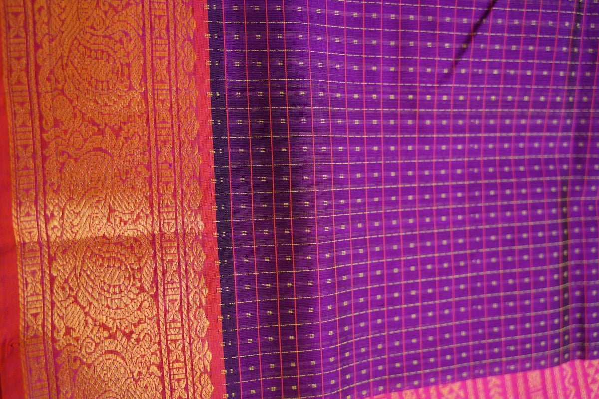 Kanchi Silk Cotton Saree PC18453