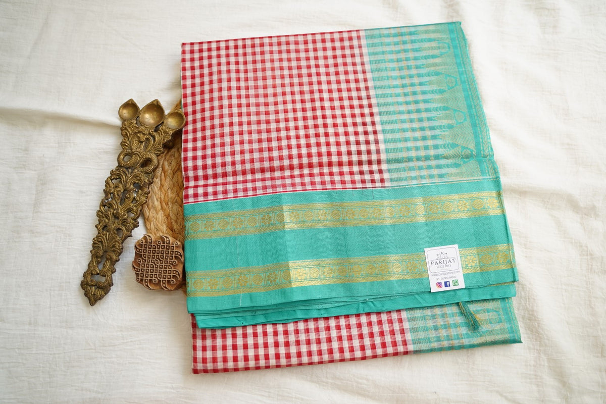 Kanchi Silk Cotton Saree PC18466