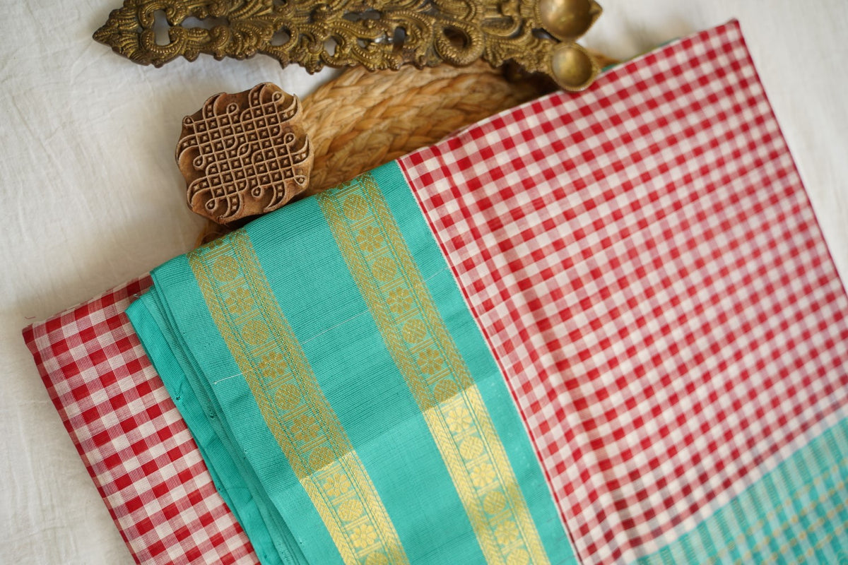Kanchi Silk Cotton Saree PC18466