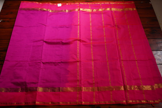 Meganta Pink  Kanchi Semi Silk Cotton Saree PC11126