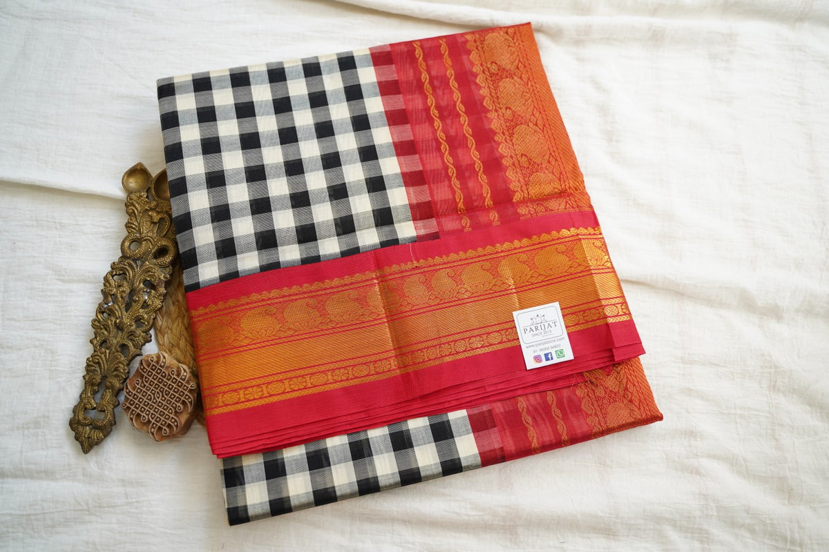 Kanchi Silk Cotton Saree PC18465