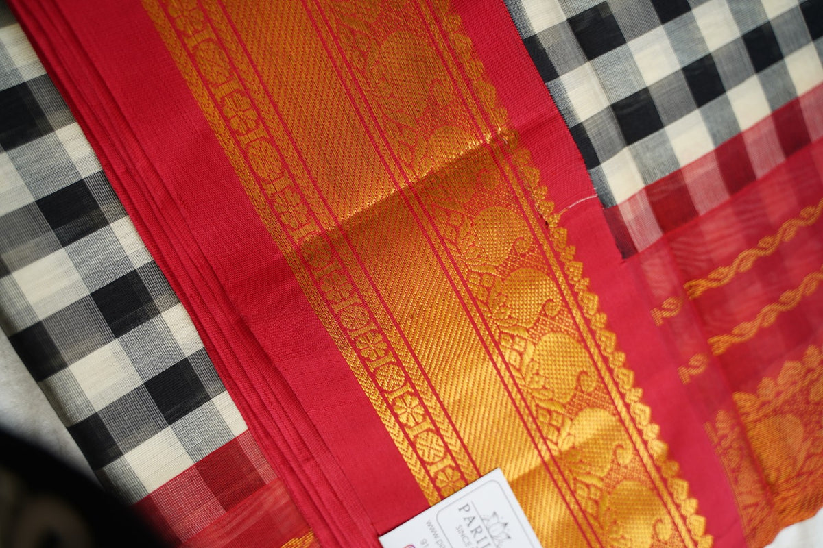 Kanchi Silk Cotton Saree PC18465