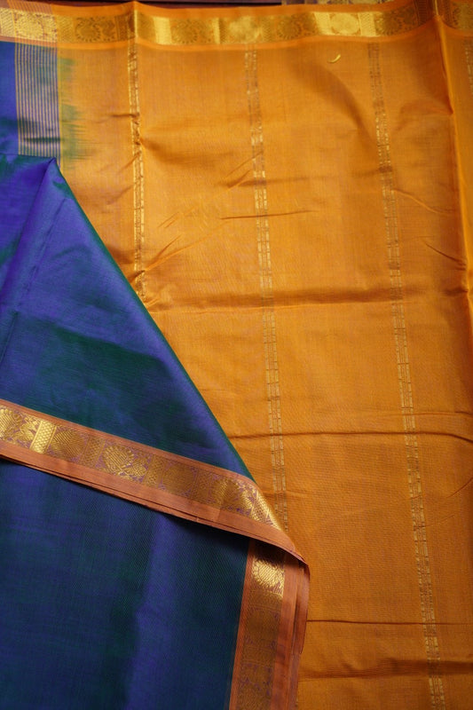 10 yards Kanchi  Handloom Silk Cotton Saree PC11094
