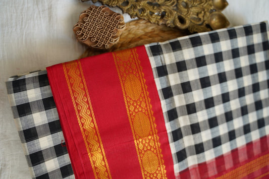 Kanchi Silk Cotton Saree PC18485