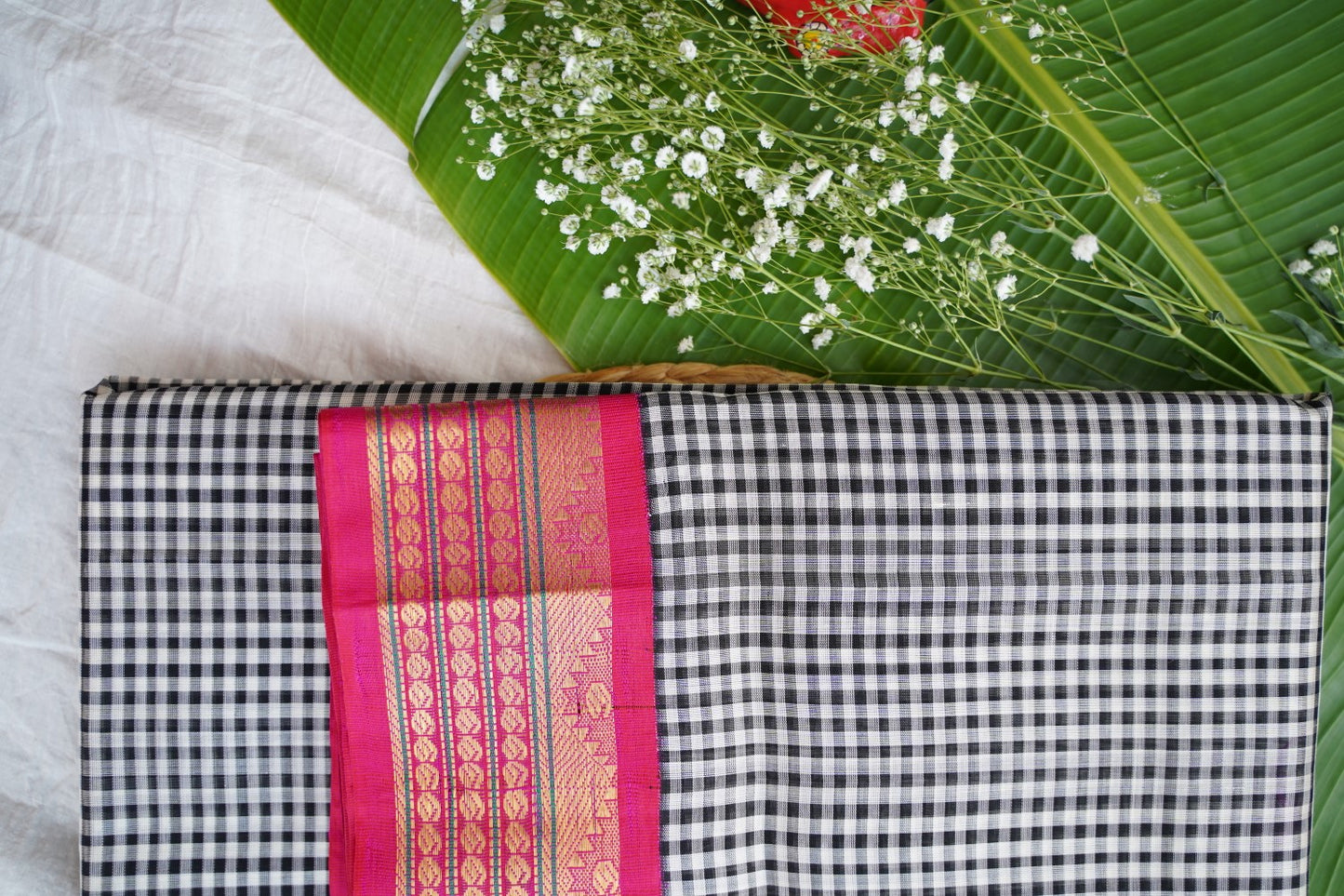 Kanchi Handloom Silk Cotton Saree-PC16306