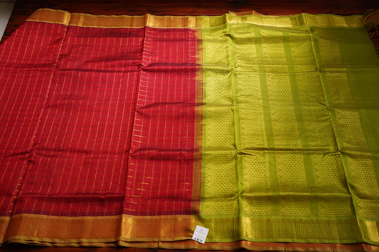 10 yards Kanchi Handloom Silk Cotton Saree PC11103