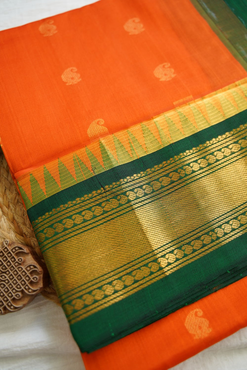 Kanchi Silk Cotton Saree PC18478