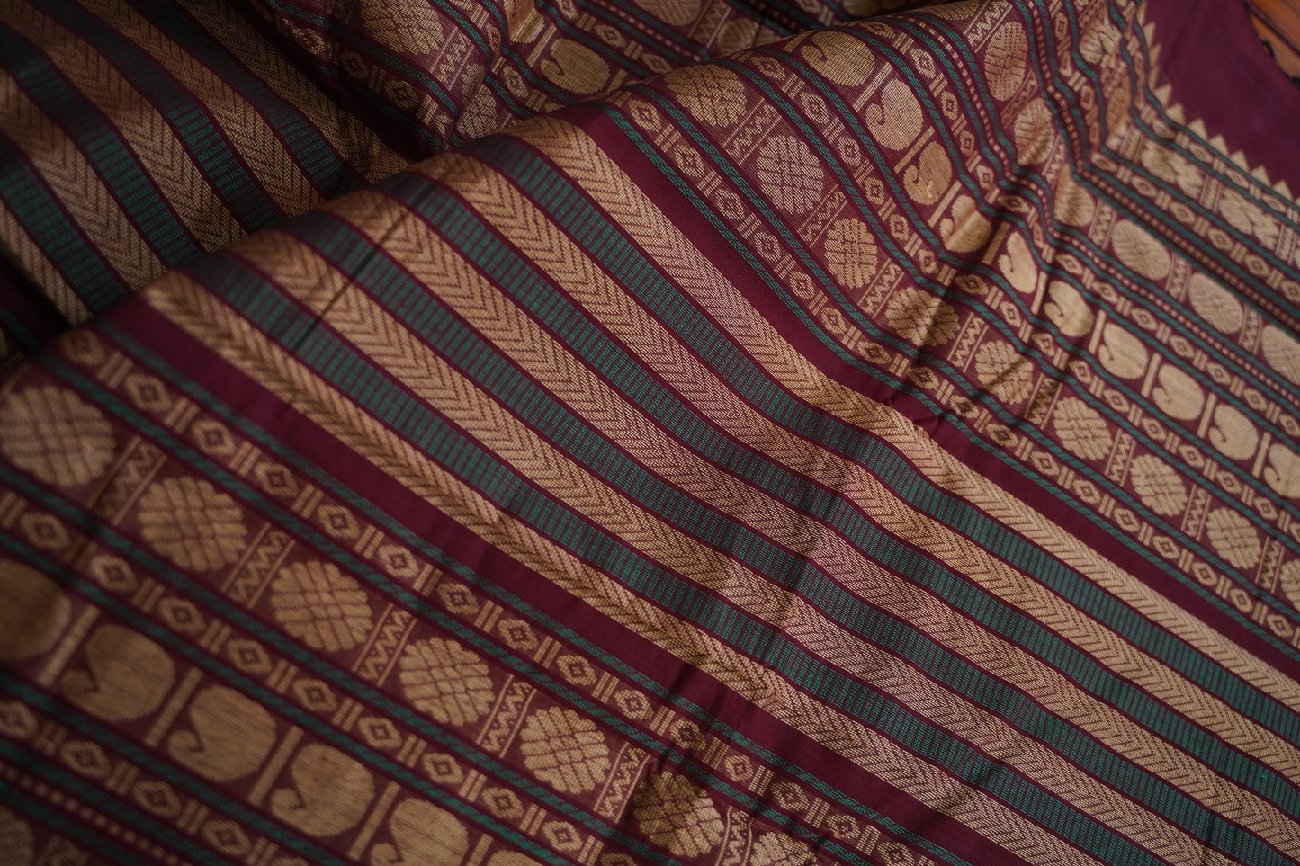 Kanchi handloom Cotton Saree PC17400
