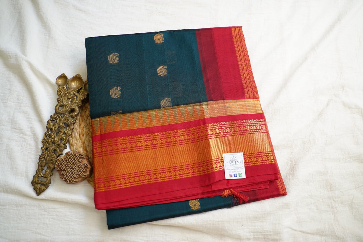 Kanchi Silk Cotton Saree PC18479